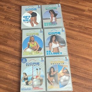 Brand new CORE SECRETS dvd’s